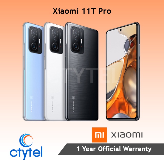 Xiaomi 11T Pro Global version 1 year warranty | Shopee Philippines