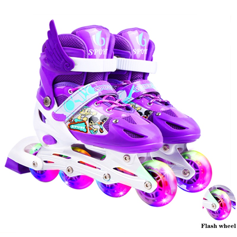 Roller Skates Adjustable Inline Skate Roller Skating Shoes Roller