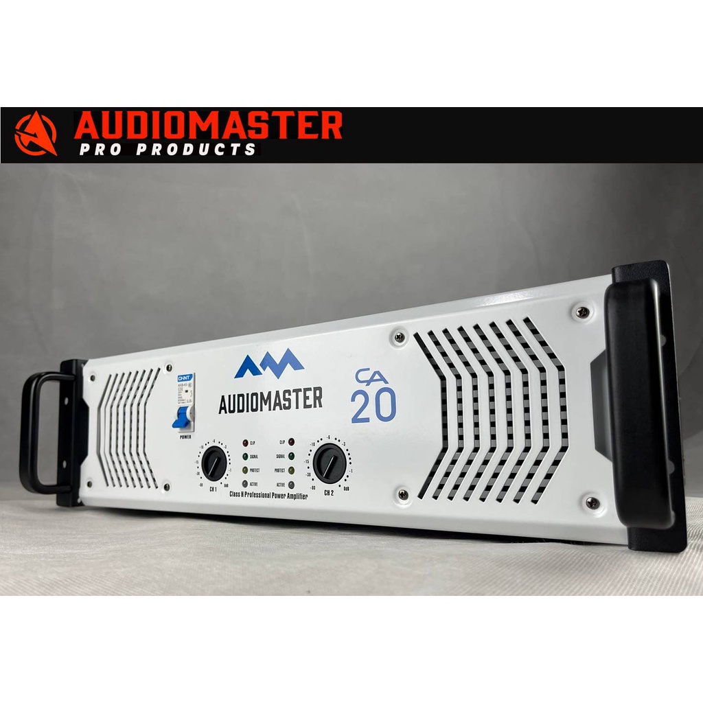 Audiomaster CA20 Power amplifier White Ca20 with POWERFUL GOLD