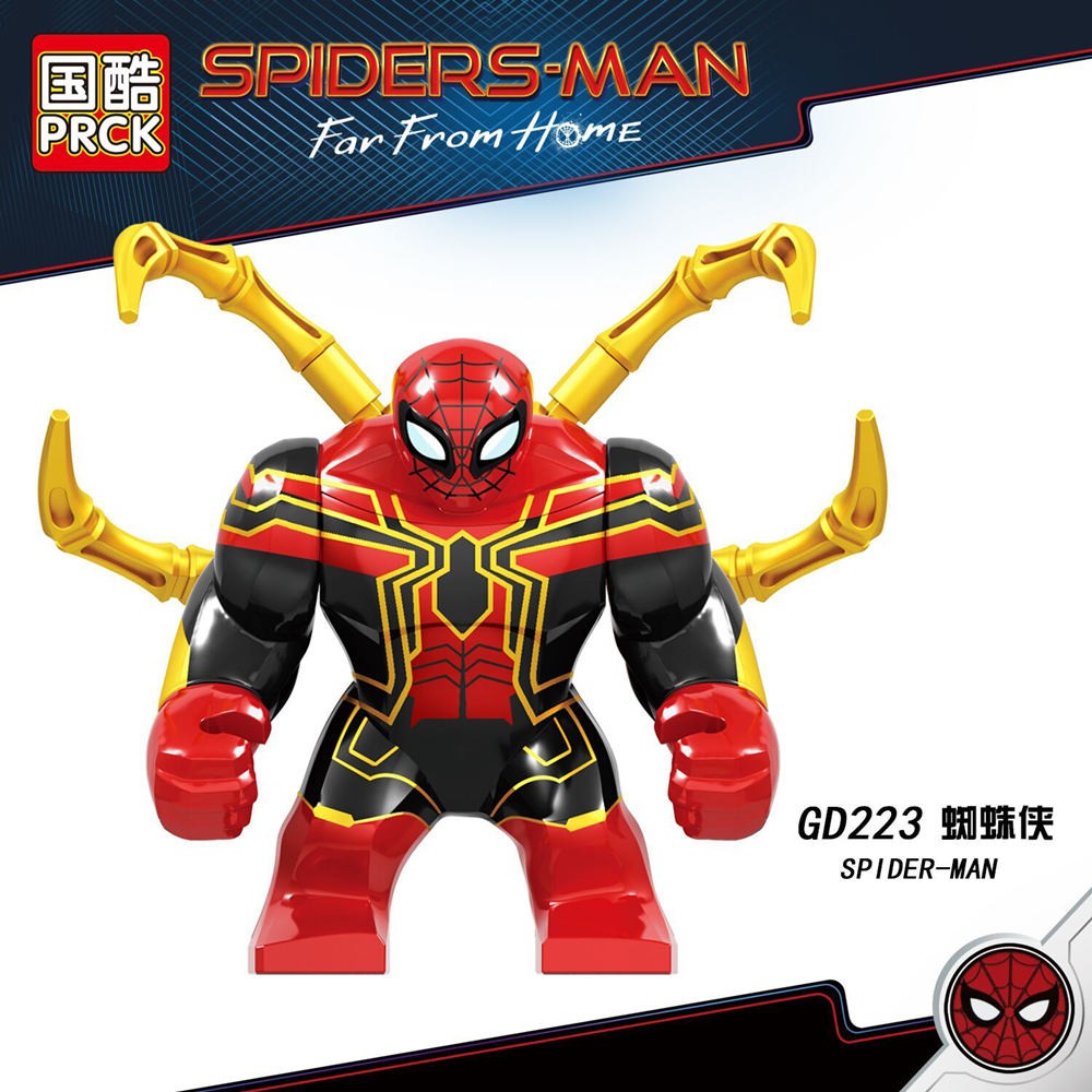 iron spider man figure