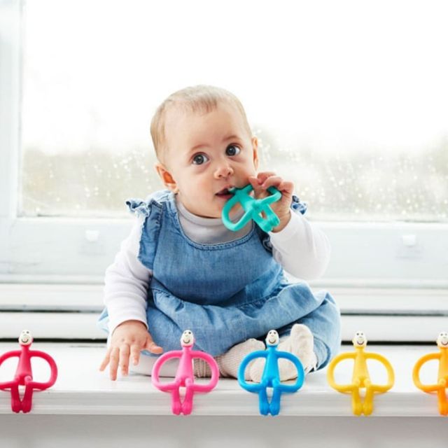 matchstick monkey teething toy