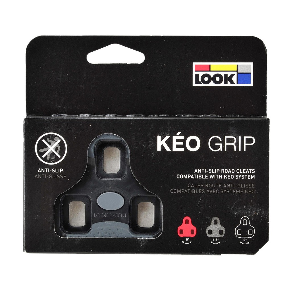 look keo grip cleats grey