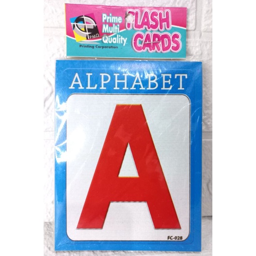 Educational Alphabet Flashcards 4"x5" Shopee Philippines