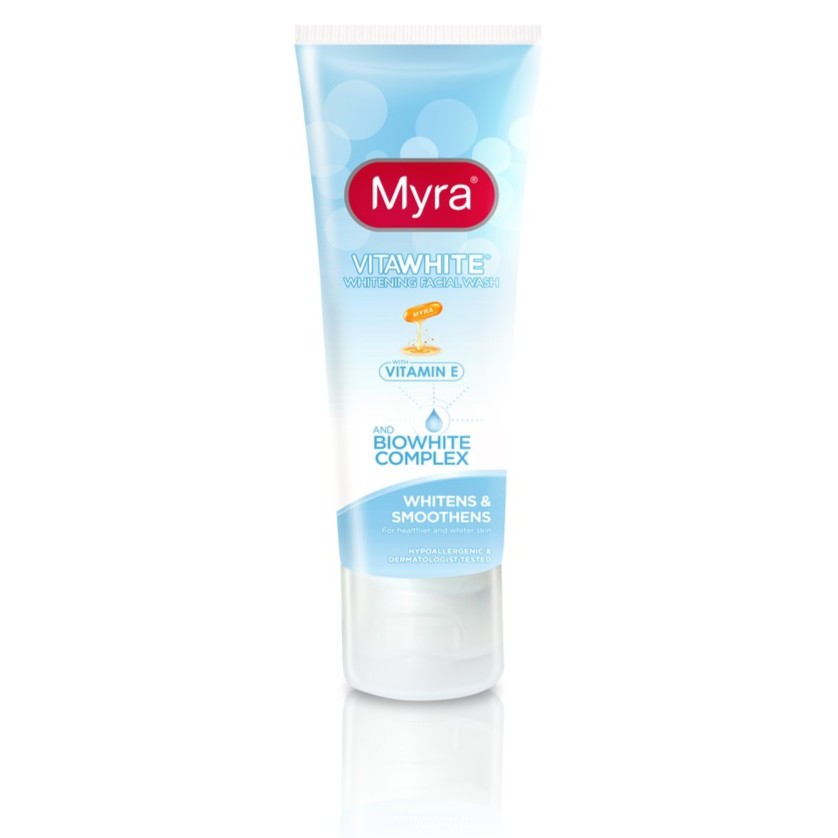 myra e facial cleanser