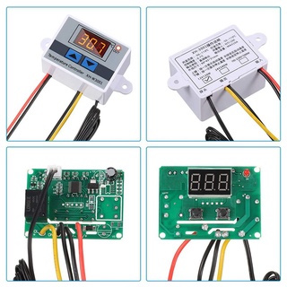 3Pcs XH-W3001 Digital LED Temperature Controller ule Digital Thermostat Switch Electronic Thermostat (12V 10A 120W) #5