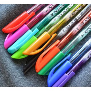 Flex Office Flexstick Neo Smooth Black Ink Pen Ballpen 12pcs | Shopee ...