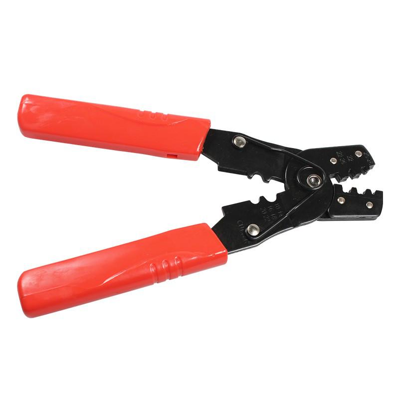 1x Multi functional HS-202B Portable Hand Crimping Tool Plier Terminals Crimpper 