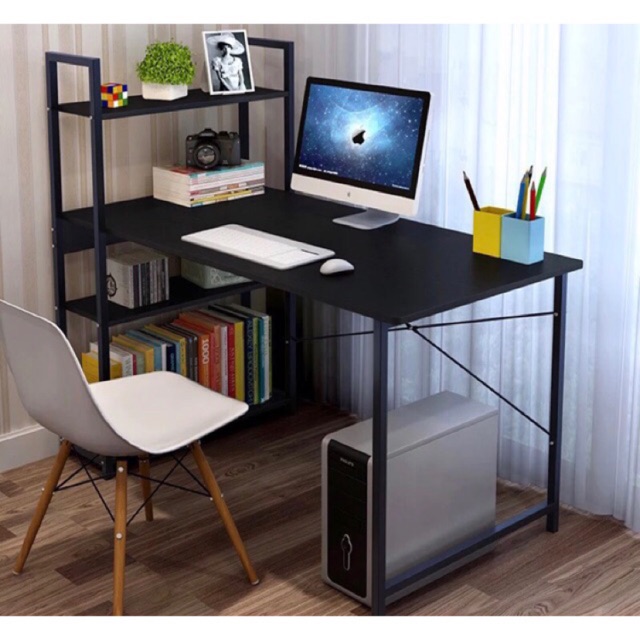 Office Table Computer Desk With Shelf Shopee Philippines