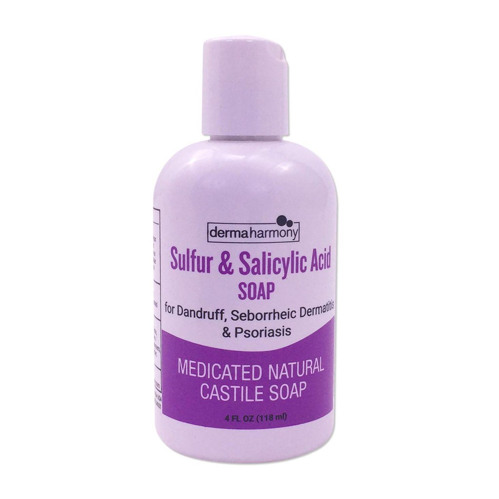Medicated Castile Soap for Dandruff, Seborrheic Dermatitis, Psoriasis (118ml) Shopee Philippines