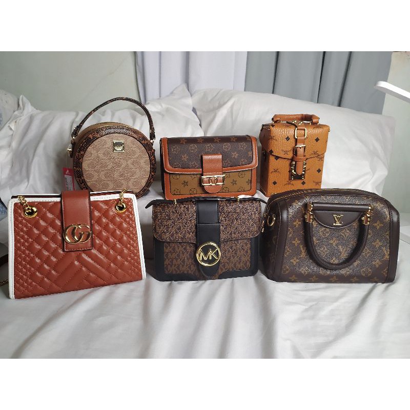 TOP GRADE AND HIGHEND BAGS IN BROWN | Shopee Philippines