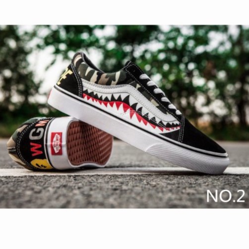 old skool vans bape