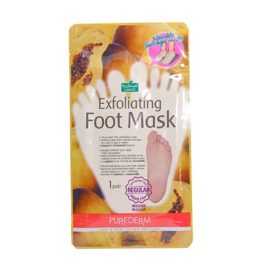 Purederm Exfoliating Foot Mask 1 Pair | Shopee Philippines