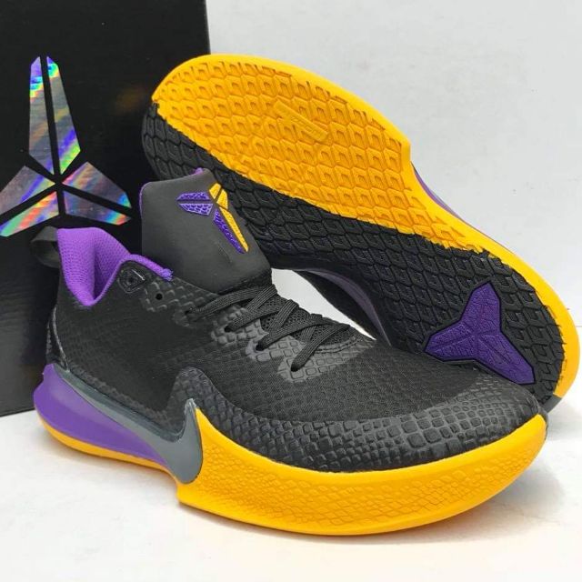 kobe black and purple shoes