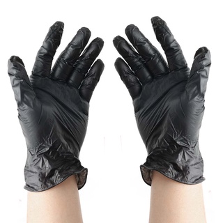 Dispossable Elasticity Gloves 1 set for Salon Hair Color Dye Latex Free Gel Gloves