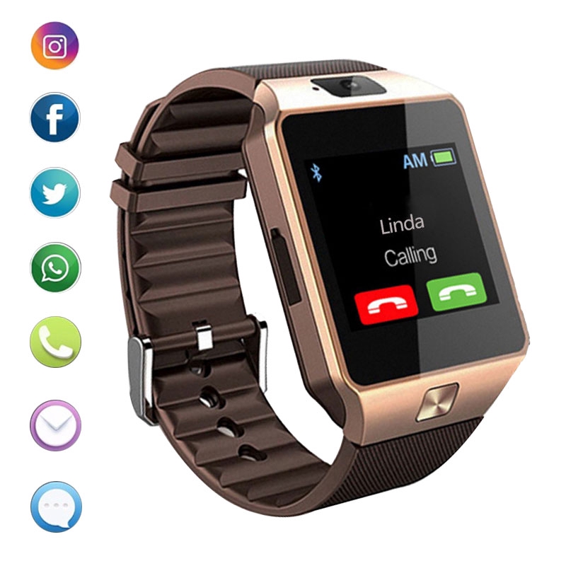 dz09 single sim smart watch phone