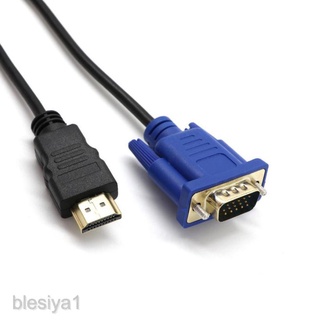 【New cool】HDTV HDMI Gold Male To VGA HD-15 Male 15 Pin Adapter Cable 3FT 1080P Vedio #6