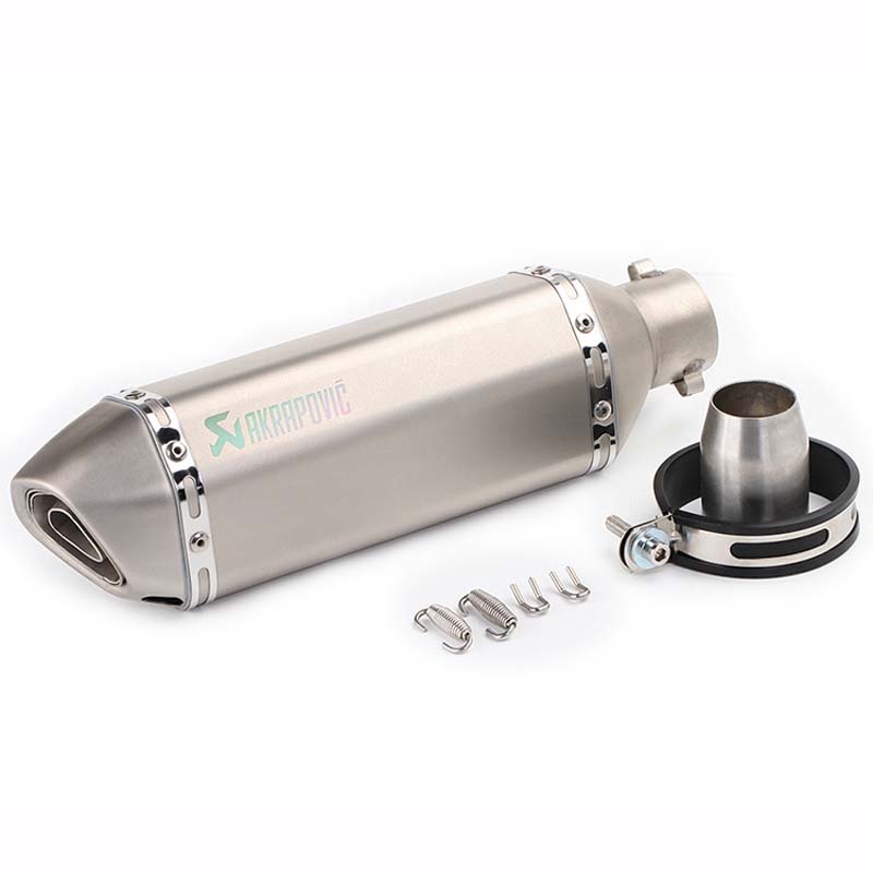 38-51mm Universal Motorcycle Exhaust Muffler Pipe Canister With DB Killer  Silencer | Shopee Philippines