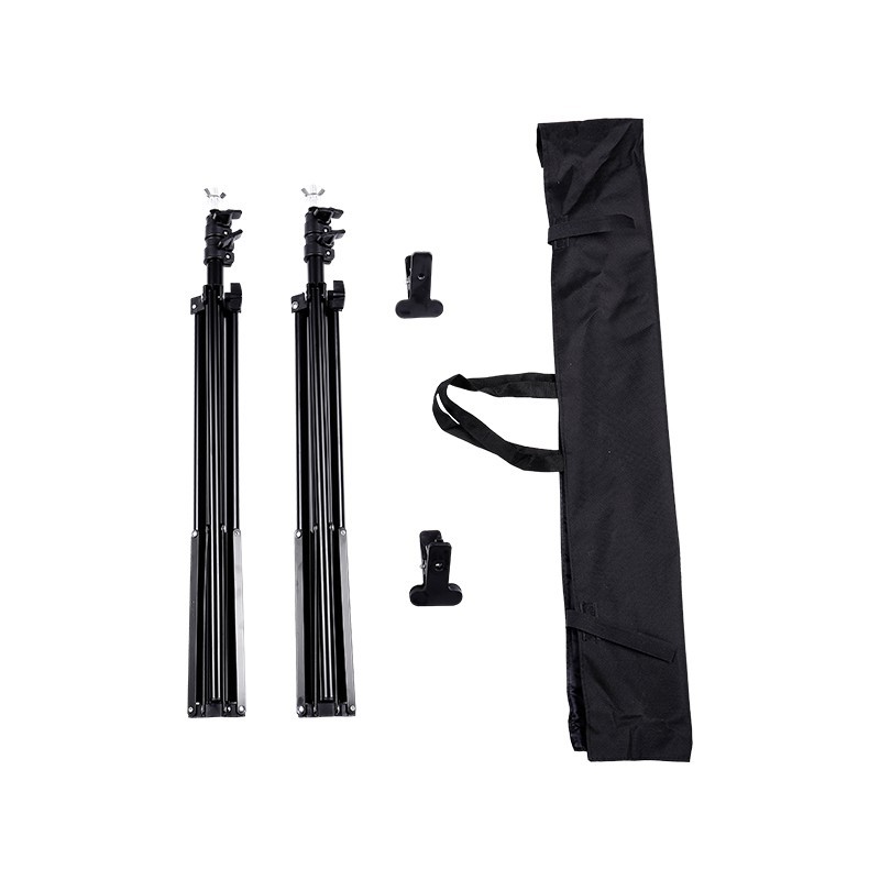 2 x 2m /200cm x 200cm /6ft. x 6ft Heavy Duty Background Stand Backdrop Support System Kit with Carry