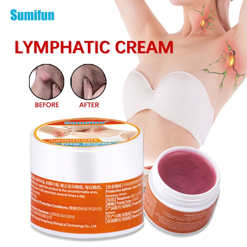 Sumifun Lymphatic Cream Detox Cream Ointment Neck Armpit Lymph Nodes Removal Cream Essential Oil 7760