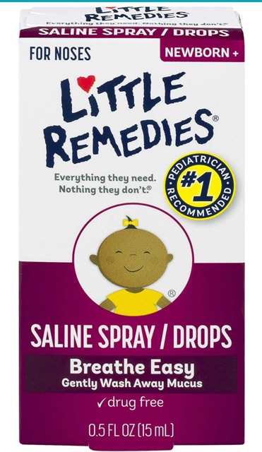 saline water drops for babies