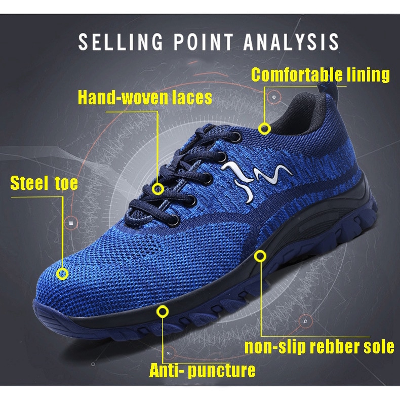 non steel toe cap safety shoes