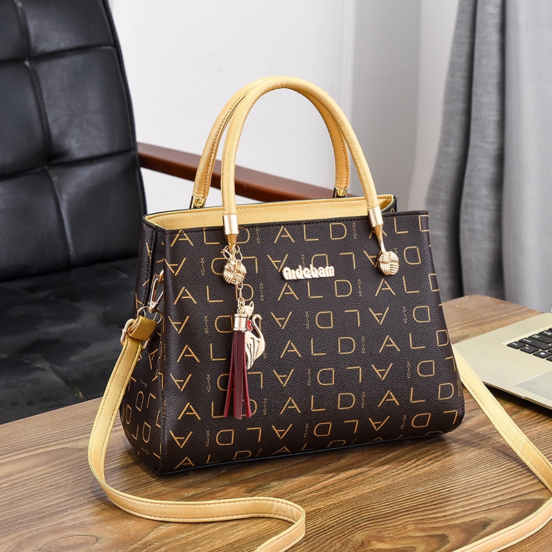 č☁Mga panyoWomen&#39;s handbags fall/winter 2019 new fashion women&#39;s handbags Joker Messenger bag ...