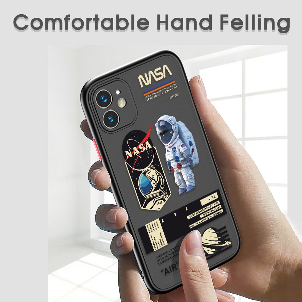 Hontinga Casing Case For Xiaomi Redmi Note 9 9s Pro Creative Nasa America Space National Astronaut Shopee Philippines