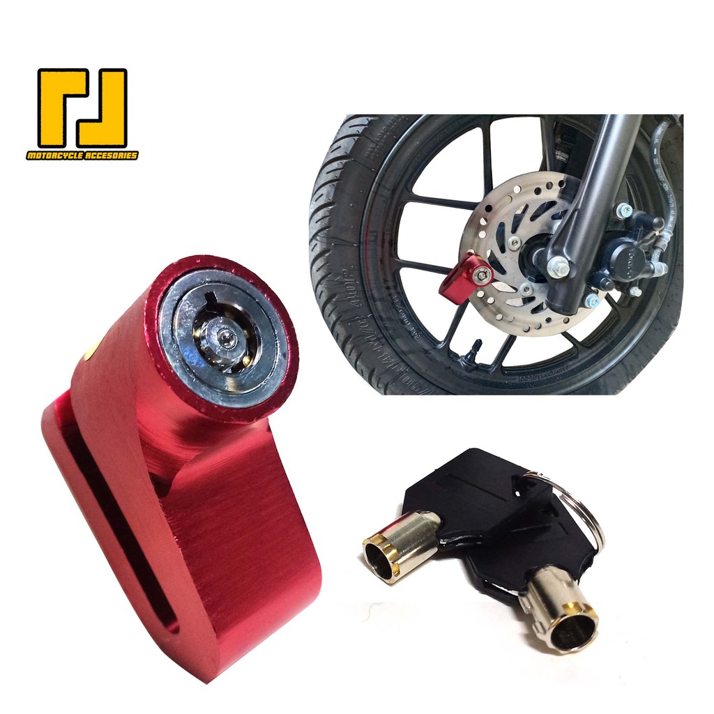 disc brake lock for bicycle