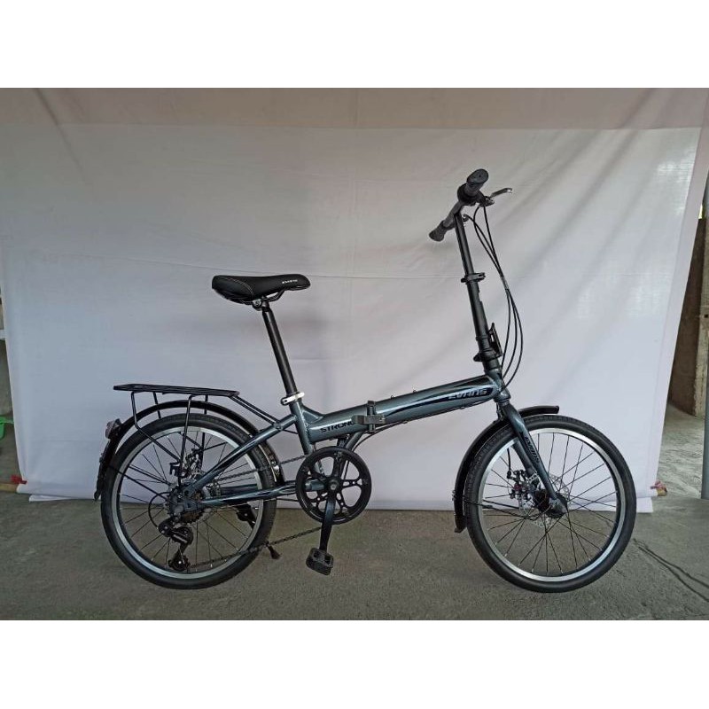 evans folding bike