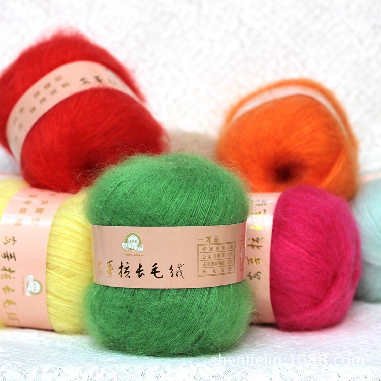 mohair wool yarn