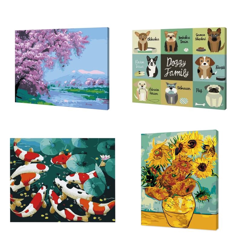 Cheapest Paint By Numbers Kit Decor Unframe Shopee Philippines