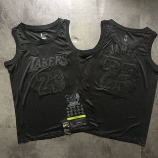 lakers all black jersey