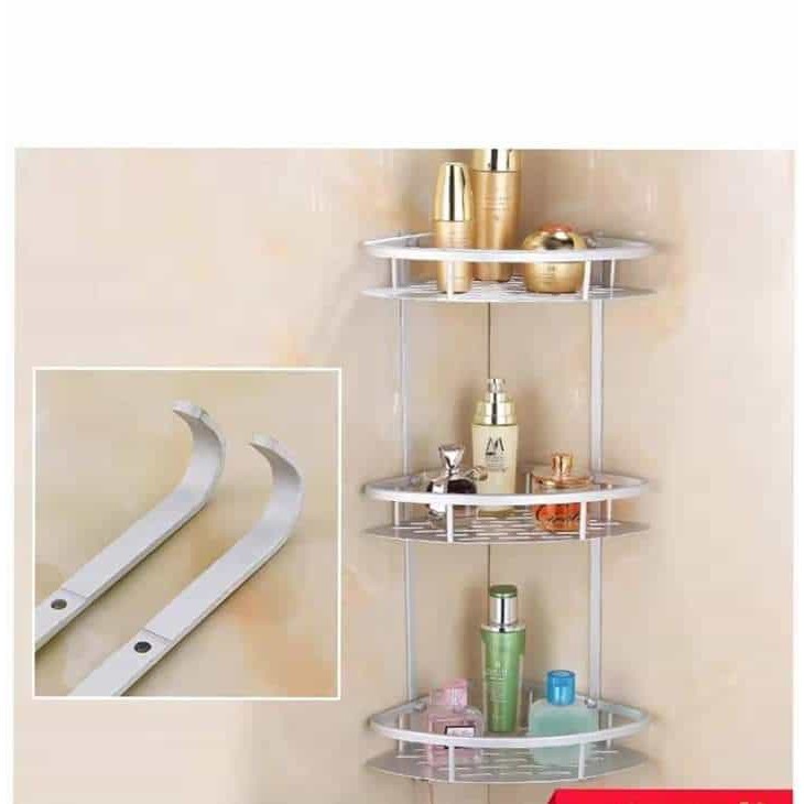 TRIANGULAR CORNER BATHROOM RACK 3 LAYER Shopee Philippines