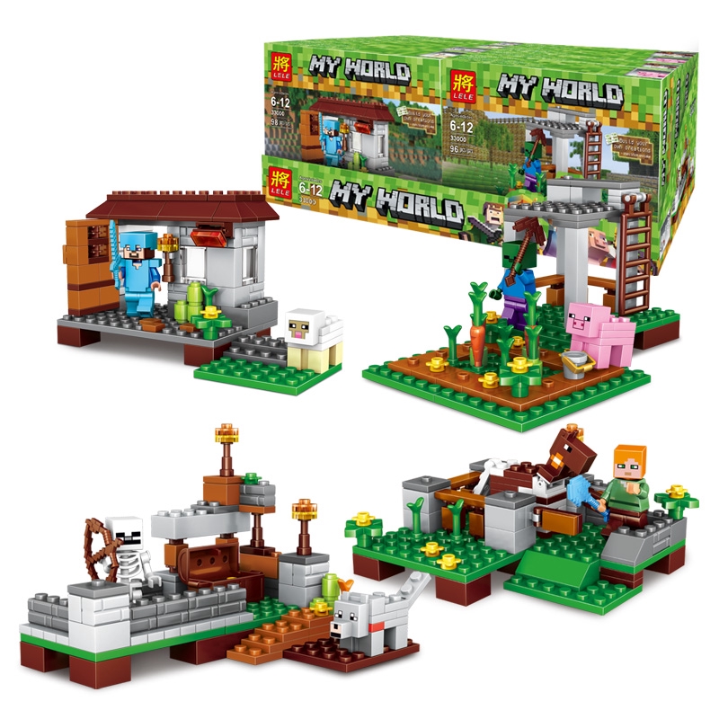 lego minecraft the village