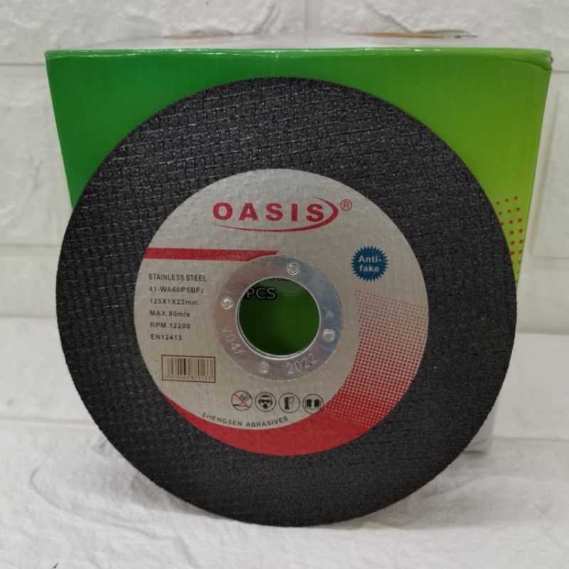 Oasis Cutting disc 5" (5 pcs) Heavy duty Shopee Philippines