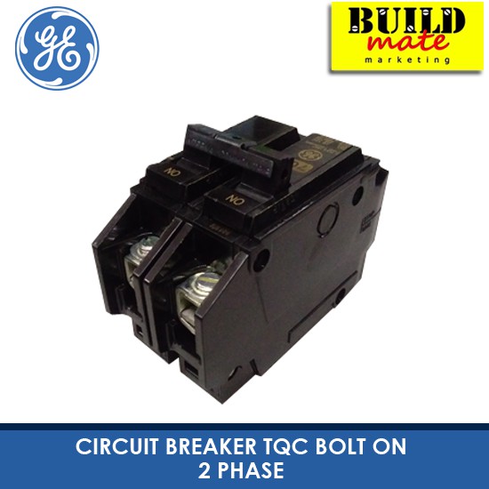 GE Bolt On Circuit Breaker TQC 2 Phase | Shopee Philippines