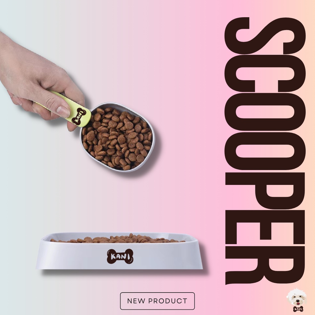 Pet Food Spoon Dog Cat Food Grain Treats Scoop Bag Sealing Clip Multi function Measuring Spoon