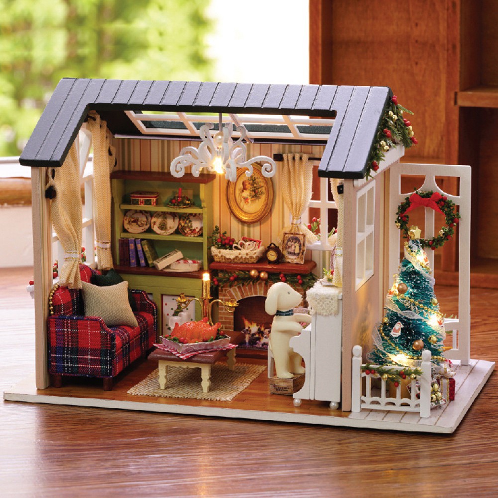 cottage dollhouse kit