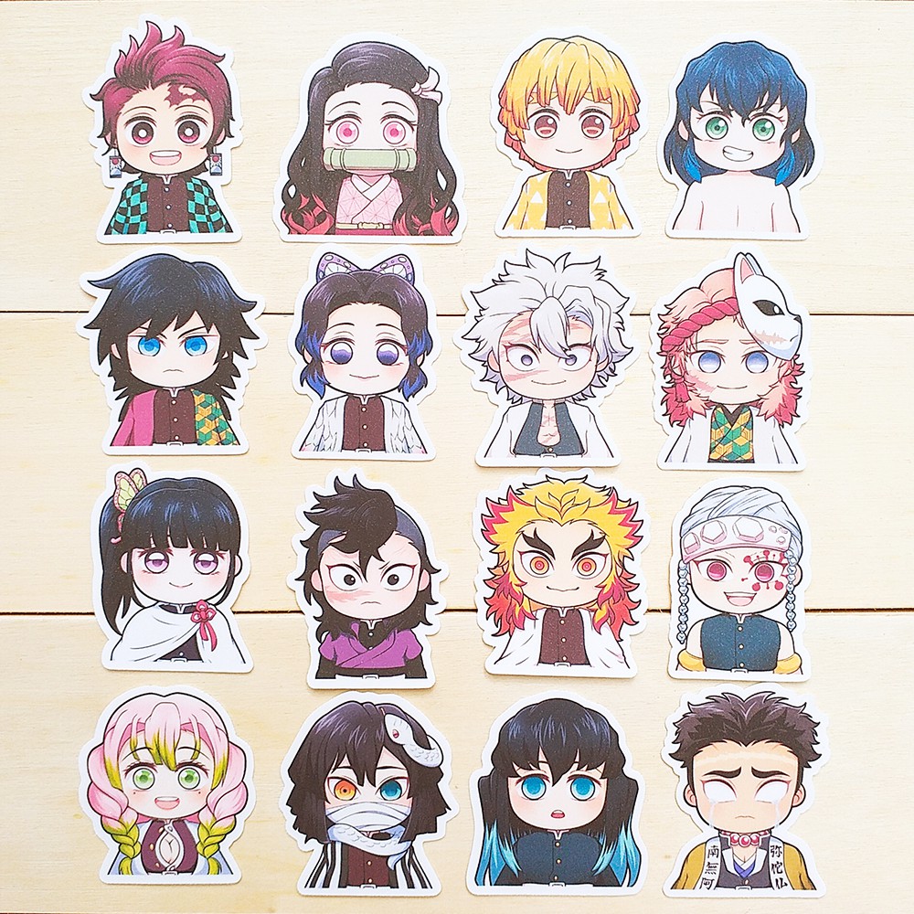 demon slayer kimetsu no yaiba individual stickers shopee philippines