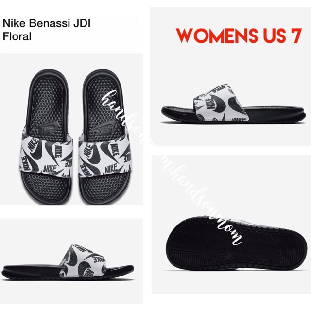 nike benassi jdi floral