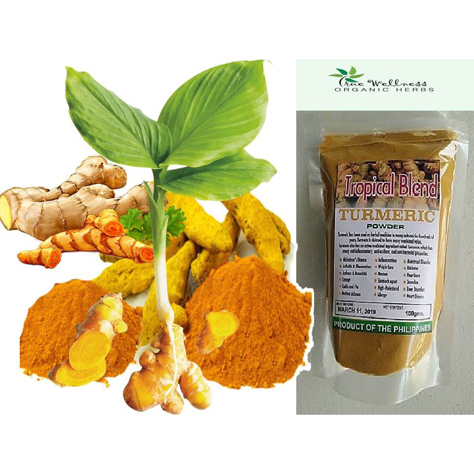 Pure Luyang dilaw/Turmeric ORGANIC powder Shopee Philippines