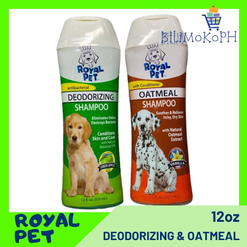 Royal Pet Dog Shampoo Antibacterial Deodorizing Oatmeal with