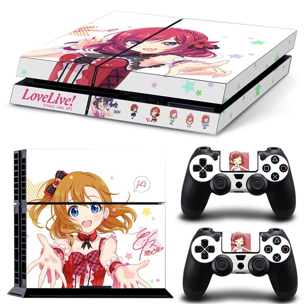 Ps4 Vinyl Sticker Decal For Playstation 4 Console Skin Controller Protector Skins Love Live Shopee Philippines