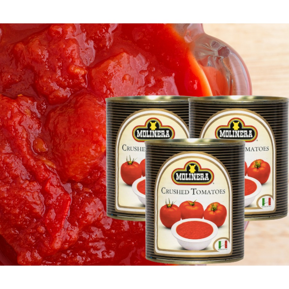 Molinera Crushed Tomatoes 800g (3 cans) Shopee Philippines