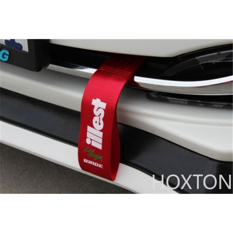 JDM High Strength BRIDE ILLEST Racing car tow strap/tow ropes/Hook