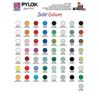 Pylox Lazer Spray Paint Matte White PLZ003 400cc | Shopee Philippines