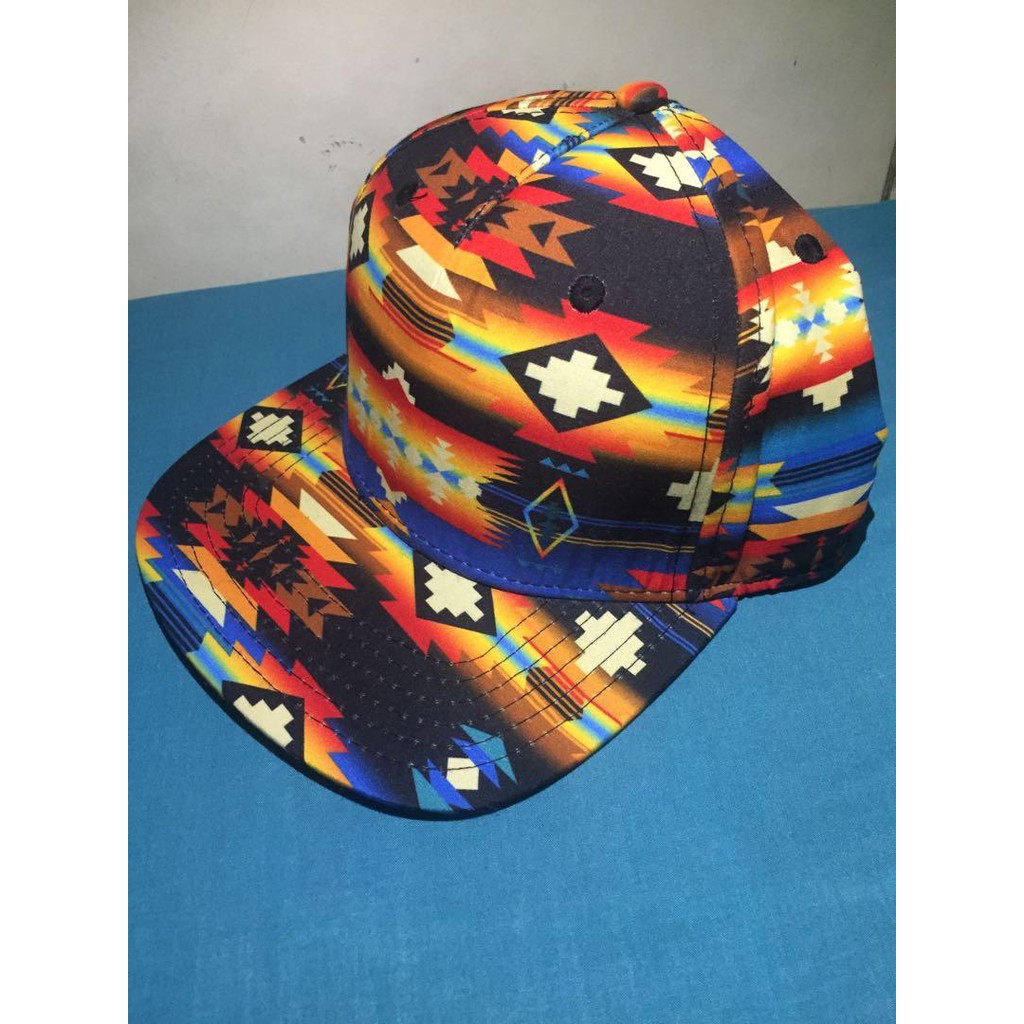 Neff X Mac Miller Machahat Tribal Print Snapback Hat Shopee Philippines