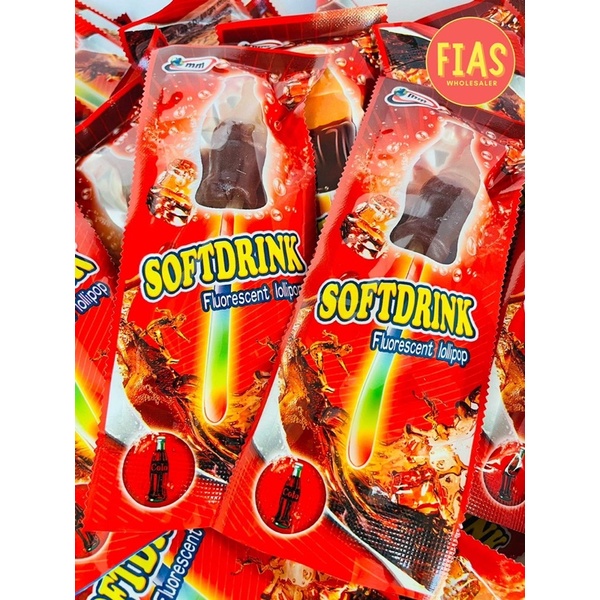 30 Pieces Softdrinks light Lollipop / Lootbag Treats / Lootbag Filler