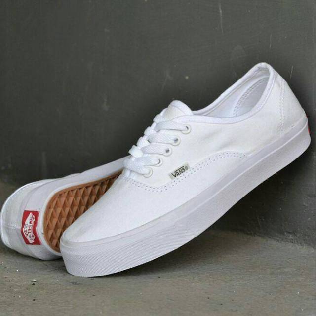 pure white vans