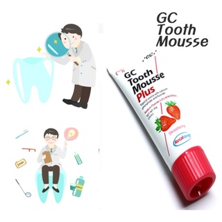 TOOTH MOUSSE PLUS 40g(35mL)®[GC/MADE IN JAPAN] STRAWBERRY FLAVOR TOPICAL CREME EXP:2025-05-06 #5